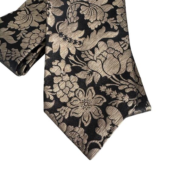 Gucci floral damask silk tie - Picture 2 of 8